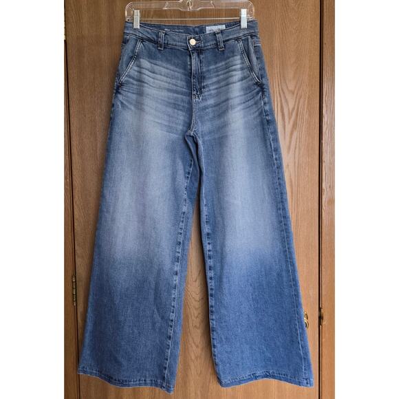 AG Adriano Goldschmied Stella Low Slung Palazzo Wide Leg jeans - Picture 2 of 14
